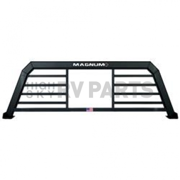 Magnum Truck Racks Headache Rack Louvered Aluminum Black Matte Powder Coated - 18819331W