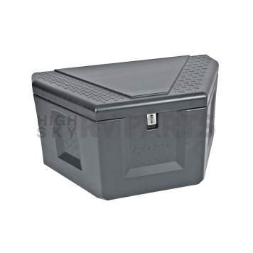 Dee Zee Tool Box - Trailer Tongue Box Plastic Standard Profile 6 Cubic Feet - 91717P