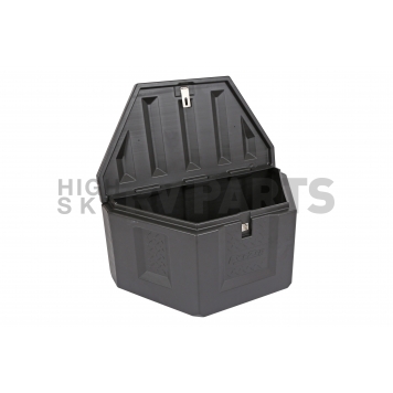 Dee Zee Tool Box - Trailer Tongue Box Plastic Standard Profile 6 Cubic Feet - 91717P-1