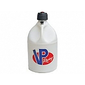 VP Racing Fuels Liquid Storage Container 5 Gallon Round Plastic White - 3022