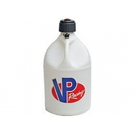 VP Racing Fuels Liquid Storage Container 5 Gallon Round Plastic White - 3022