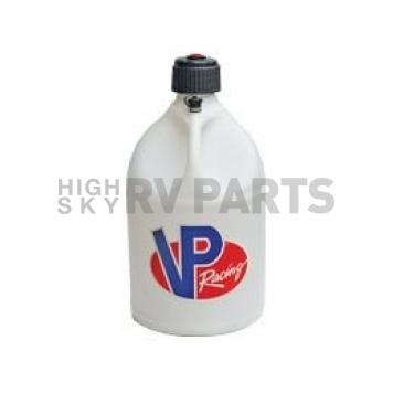 VP Racing Fuels Liquid Storage Container 5 Gallon Round Plastic White - 3022