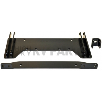 Warn Industries Snow Plow - Straight Blade Center Mount 60 Inch For ATV/UTV - 63936P60-2