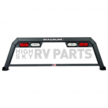 Magnum Truck Racks Headache Rack Frame Only Aluminum Black Matte Powder Coated - 420HHP