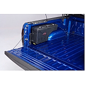 UnderCover Tool Box Wheel-Well Black Textured Plastic 1.5 Cubic Feet Swing Case - SC201D