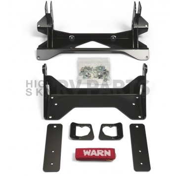 Warn Industries Snow Plow - Straight Blade Front Mount 72 Inch For Side By Side UTV - 95370P72-2
