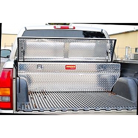 Owens Products Tool Box - Slant Chest Aluminum 13.3 Cubic Feet - 44008B