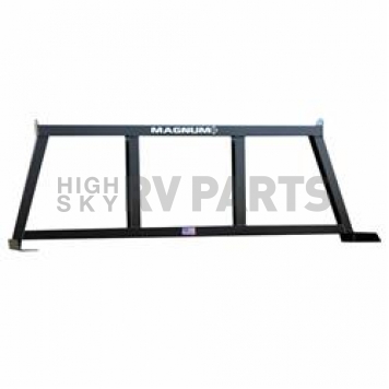 Magnum Truck Racks Headache Rack Frame Only Aluminum Black Matte Powder Coated - 48819331EC