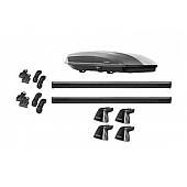 Yakima Cargo Carrier - Roof Rack Kit 15 Cubic Feet 80 Inch Black ABS Plastic - K0305207CE