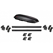 Yakima Cargo Carrier - Roof Rack Kit 11 Cubic Feet 89 Inch Black ABS Plastic - K0346043CB