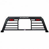 Magnum Truck Racks Headache Rack Louvered Aluminum Black Matte Powder Coated - 407HW