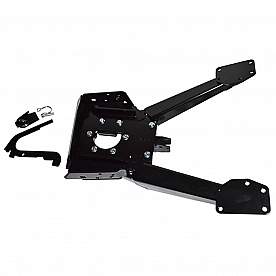 Warn Industries Snow Plow - Straight Blade Front Mount 72 Inch For Side By Side UTV - 93730P72