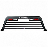 Magnum Truck Racks Headache Rack Louvered Aluminum Black Matte Powder Coated - 18809331L