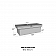 Westin Automotive Tool Box Crossover Polished Aluminum - RB157GW