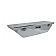 Better Built Company Tool Box - Crossover Aluminum Silver Low Profile - 79011056
