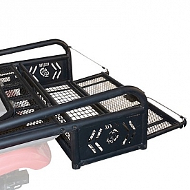 Kolpin ATV/ UTV Cargo Carrier Mesh Style Drop Basket Steel - 53300