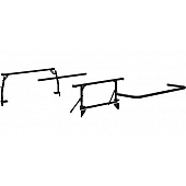 KargoMaster Ladder Rack - Service Bodies 4 Bars Steel - 70020