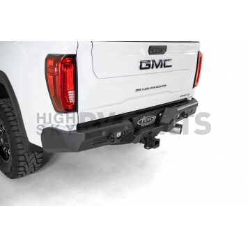 Addictive Bumper Rear Powder Coated Black Steel - R270031280103-3