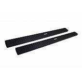 Go Rhino Running Board Black Textured Steel Stationary - 6863404787T
