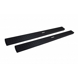 Go Rhino Running Board Black Textured Steel Stationary - 6863404787T