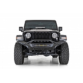 Addictive Bumper Stealth Fighter Powder Coated Black Steel - F961742080103