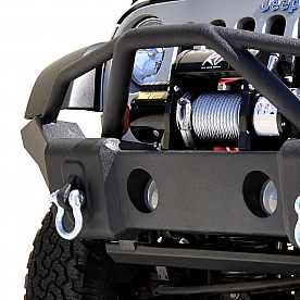 DV8 Bumper Modular Type Steel Black - FBSHTB-01