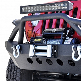 DV8 Bumper Modular Type Steel Black - FBSHTB-06