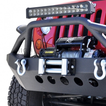 DV8 Bumper Modular Type Steel Black - FBSHTB-06