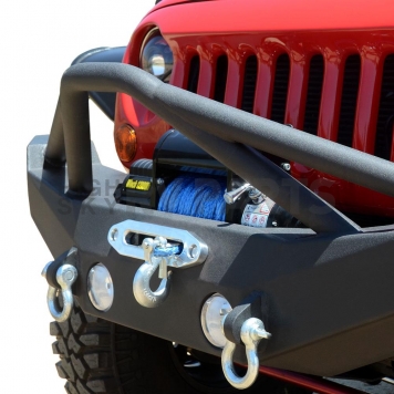 DV8 Bumper Modular Type Steel Black - FBSHTB-10-1