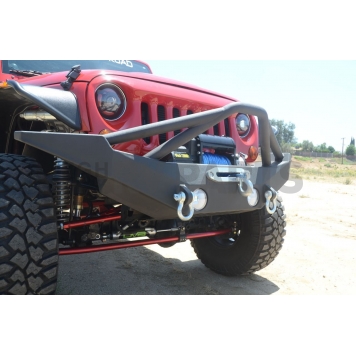 DV8 Bumper Modular Type Steel Black - FBSHTB-10-4