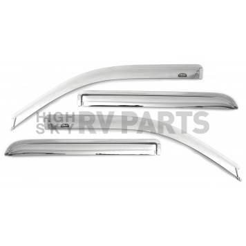 Auto Ventshade (AVS) Rainguard - Chrome Plated Acrylic Set Of 4 - 684155