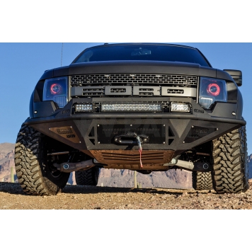 Addictive Bumper Stealth Fighter Powder Coated Black Steel - F011052520103-1