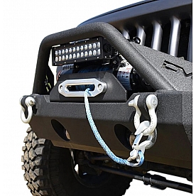 DV8 Bumper Modular Type Hammer Forged Steel Black - FBSHTB-15