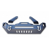 DV8 Bumper Modular Type High Clearance Hammer Forged Steel Black - FBSHTB-17