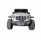 DV8 Bumper Modular Type High Clearance Steel Black - FBSHTB-24