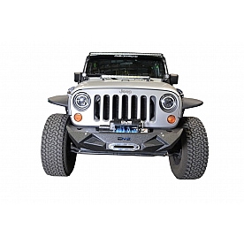 DV8 Bumper Modular Type High Clearance Steel Black - FBSHTB-24