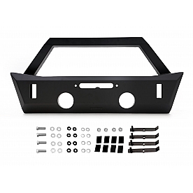 Rampage Bumper Trailcrawler 1-Piece Design Steel Black - 99514