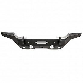 Rugged Ridge Heavy Duty Off-Road Bumper 1-Piece Design Steel Black - 11540.31