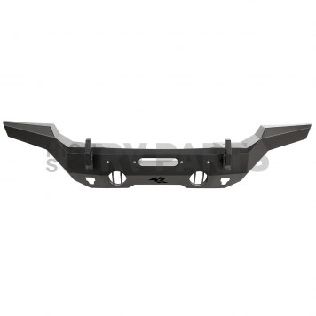 Rugged Ridge Heavy Duty Off-Road Bumper 1-Piece Design Steel Black - 11540.31