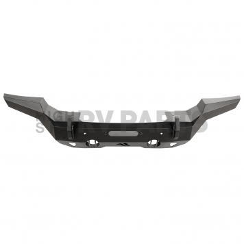 Rugged Ridge Heavy Duty Off-Road Bumper 1-Piece Design Steel Black - 11540.31-1