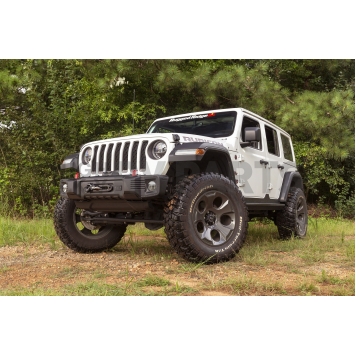 Rugged Ridge Bumper Spartacus 1-Piece Design Stainless Steel Black - 11544.24