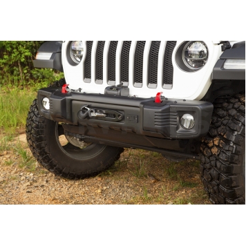 Rugged Ridge Bumper Spartacus 1-Piece Design Stainless Steel Black - 11544.24-1