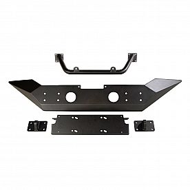 Rugged Ridge Bumper SPARTAN 1-Piece Design Steel Black - 11548.41