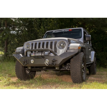 Rugged Ridge Bumper SPARTAN 1-Piece Design Steel Black - 11548.41-2