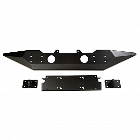 Rugged Ridge Bumper SPARTAN 1-Piece Design Steel Black - 11548.43