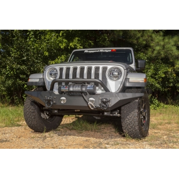Rugged Ridge Bumper SPARTAN 1-Piece Design Steel Black - 11548.42-2