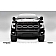 T-Rex Truck Products Grille Insert - Honeycomb Rectangular Black Powder Coated Steel - 6515771