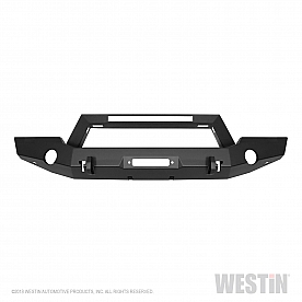 Westin Bumper WJ2 Series 1-Piece Design Steel Black - 59-80125