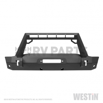 Westin Bumper WJ2 Series 1-Piece Design Steel Black - 59-80085