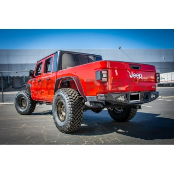 DV8 Bumper Modular Type High Clearance Steel Black - RBGL-01-3